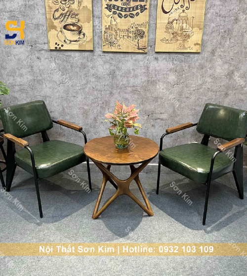 Bàn ghế cafe BGC191 bàn ghế cafe cổ điển giá rẻ