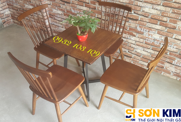 mau ban ghe quan cafe