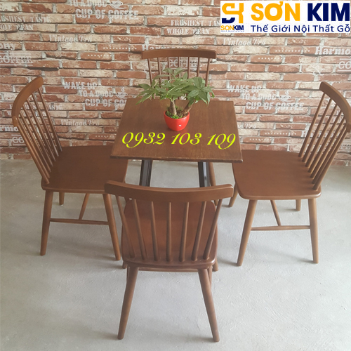 mau ban ghe cho quan cafe