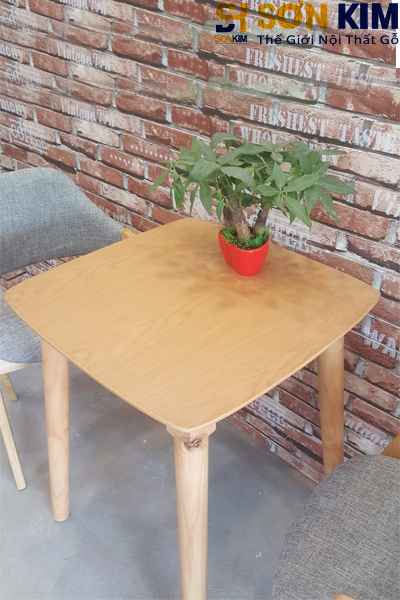 Bàn ghê cafe gỗ bgc53