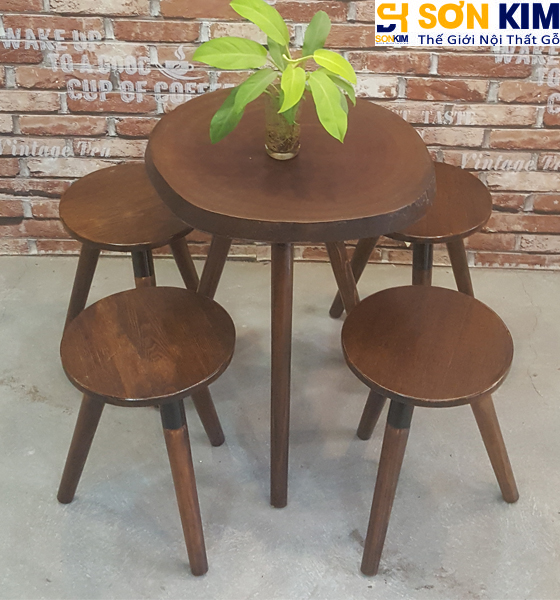 Bàn Ghế Quán Cafe Giá Rẻ BGC54