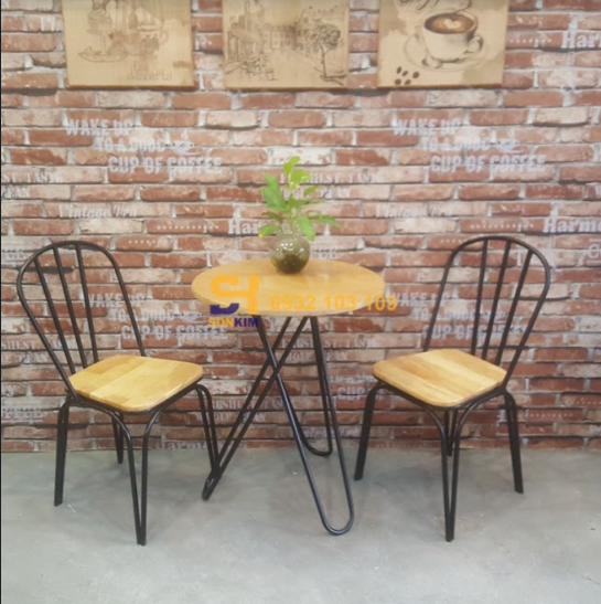ban ghe cafe don gian