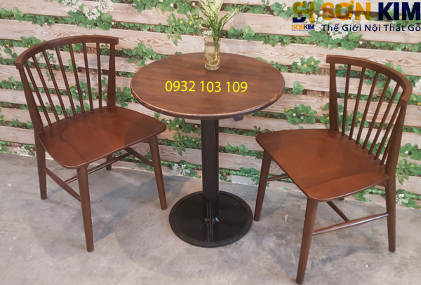 ban ghe go cafe bgc34