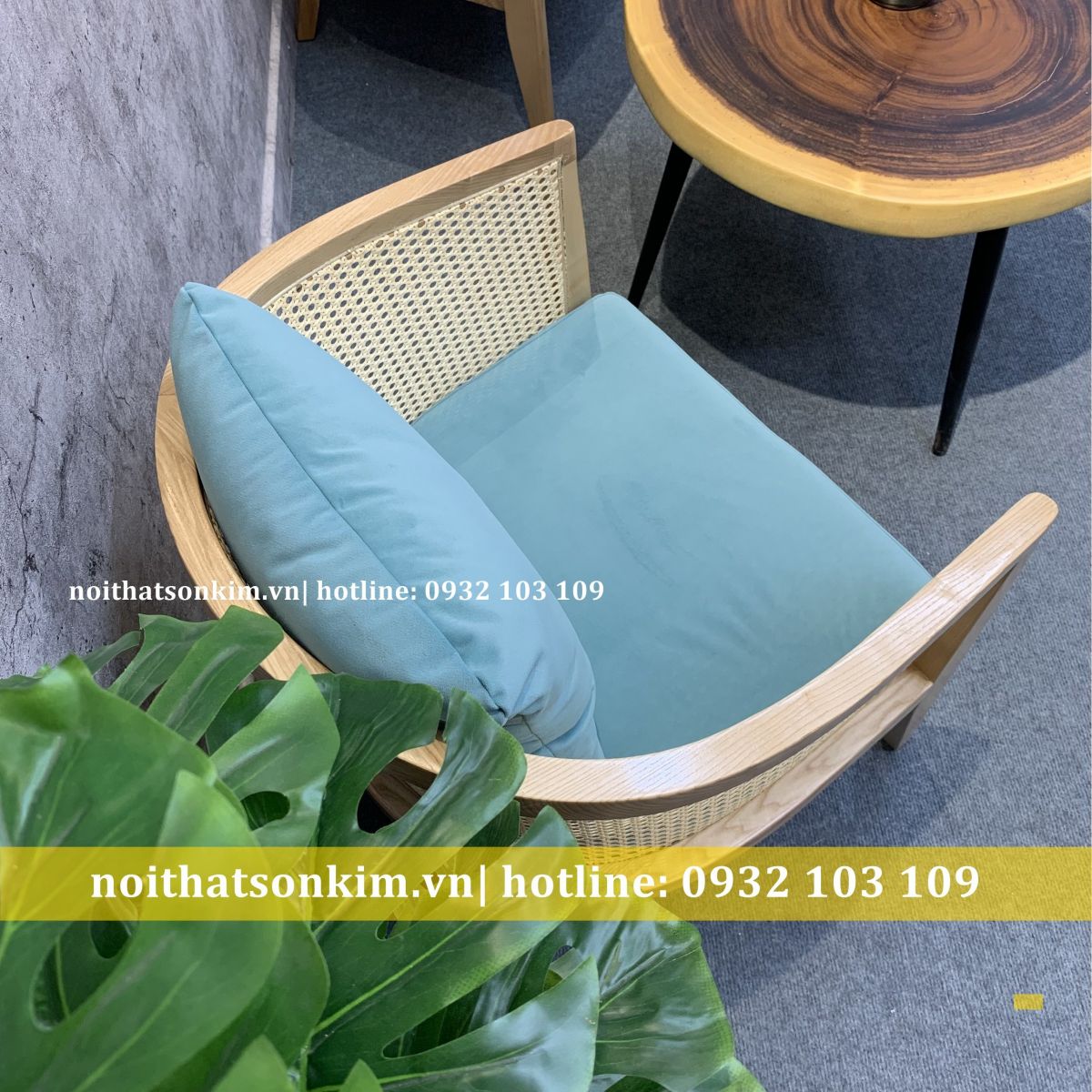 ghế cafe gỗ