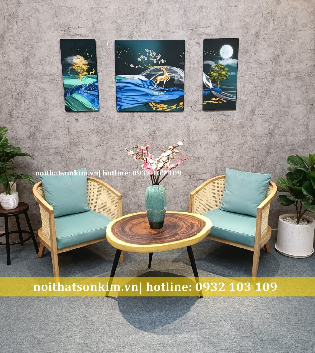 Bàn ghế cafe BGC163 đẹp