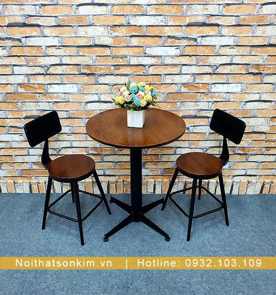 Bàn Ghế Cafe Ngoài Trời Đẹp BGC125