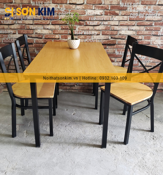 Mãu bàn ghế quán ăn BGA30