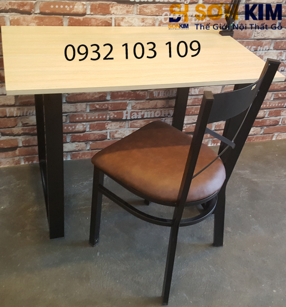 Bàn Ghế Văn Phòng BVP11 Khung Chân Sắt Giá Rẻ HCM