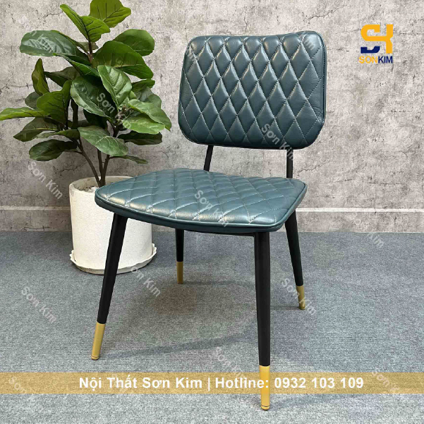 ghế cafe gc121 màu xanh sẫm