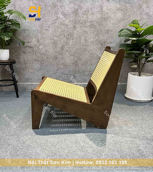 Ghế Cafe Kangaroo GC124 màu nâu Walnut sang trọng