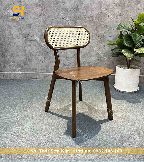 Ghế Cafe Secco GC125 Gỗ Cao Su Tự Nhiên Cao Cấp