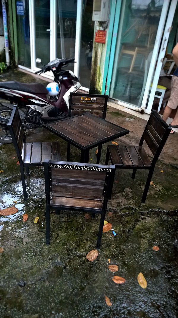 ban ghe cafe go gc28