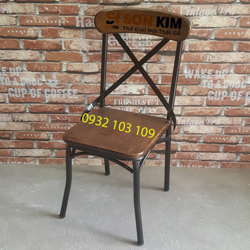 Hình 1: Ghế Cafe GC37 Giá Rẻ.