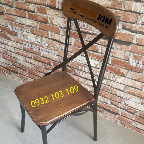 Hình 2: Ghế Cafe GC37 Giá Rẻ.