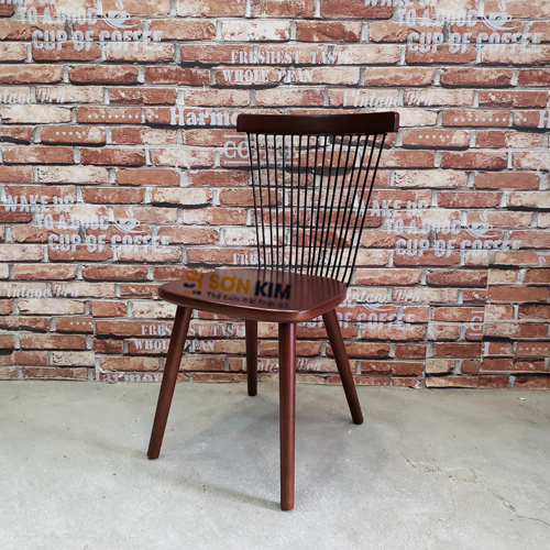 ghế gỗ quán cafe gc58