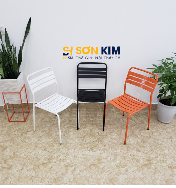 Ghế Sắt Sơn Tĩnh Điện Ngoài Trời GC67