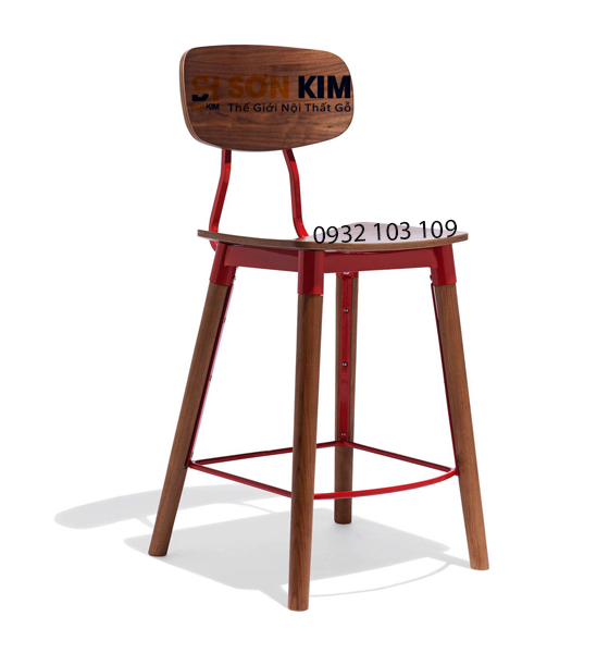 Ghế Cao Cafe Gỗ GC36