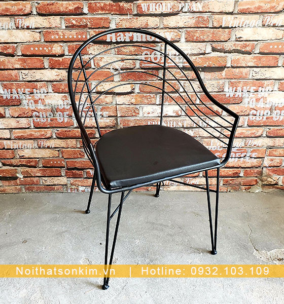 Ghế Cafe Chân Sắt GC85