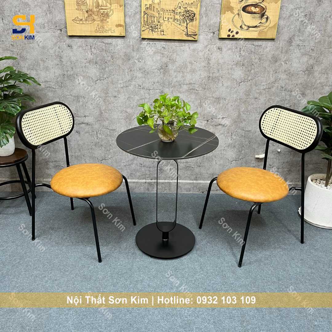 Ghế HENRY kết hợp với bàn café Sơn Kim BGC214