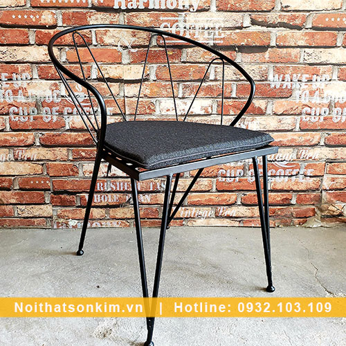 ghế sắt cafe