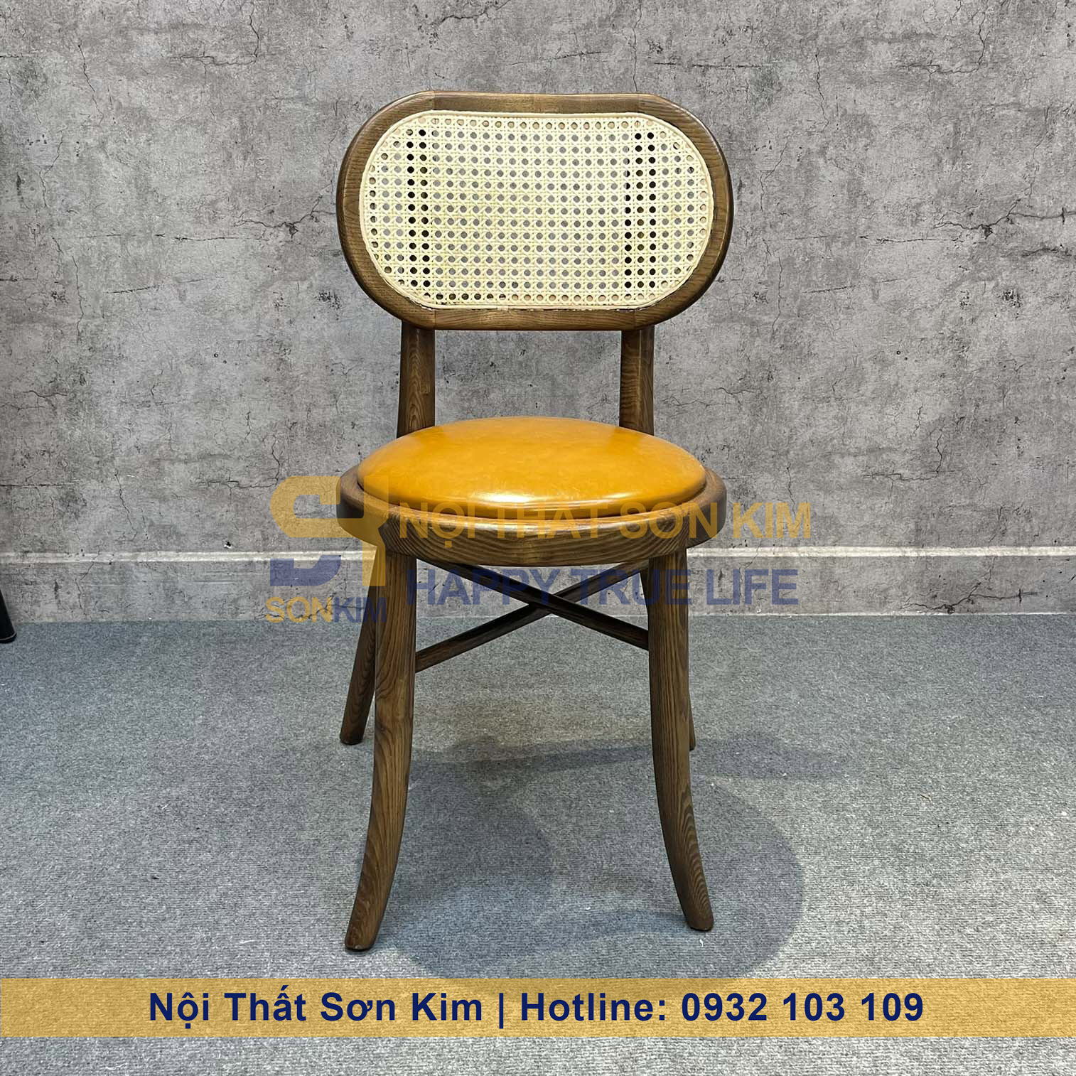 Ghế Thonet Chân Chéo Mới GC163