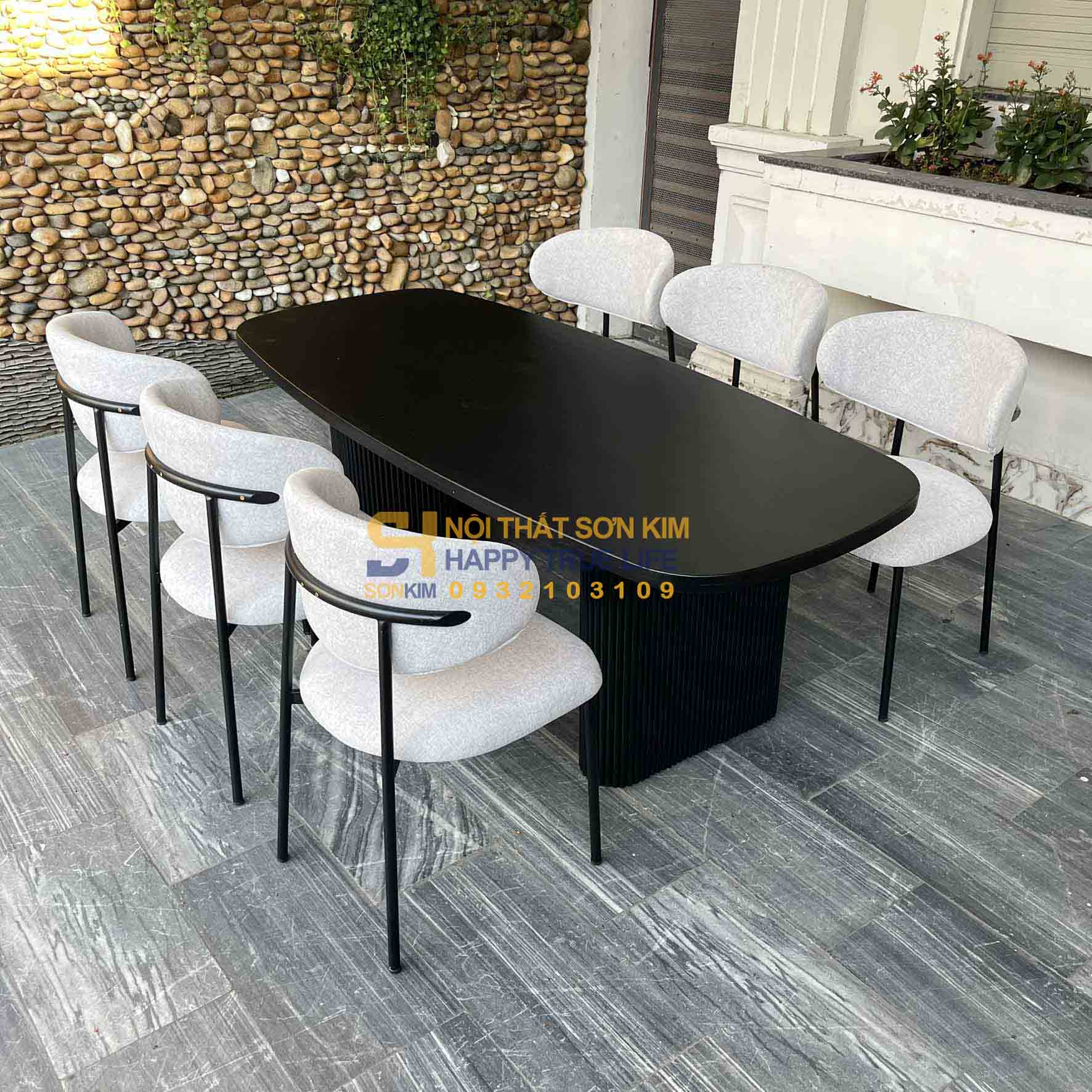 Bộ Bàn Ghế Ăn Gia Đình Phong Cách Hiện Đại BGC346
