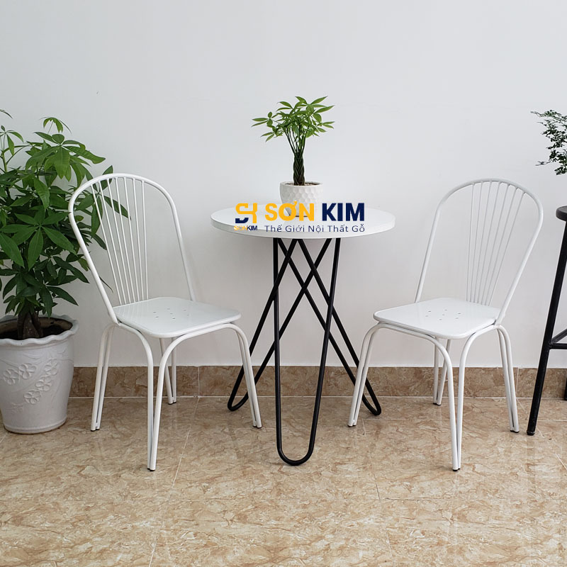 ban ghe quan cafe ngoai troi