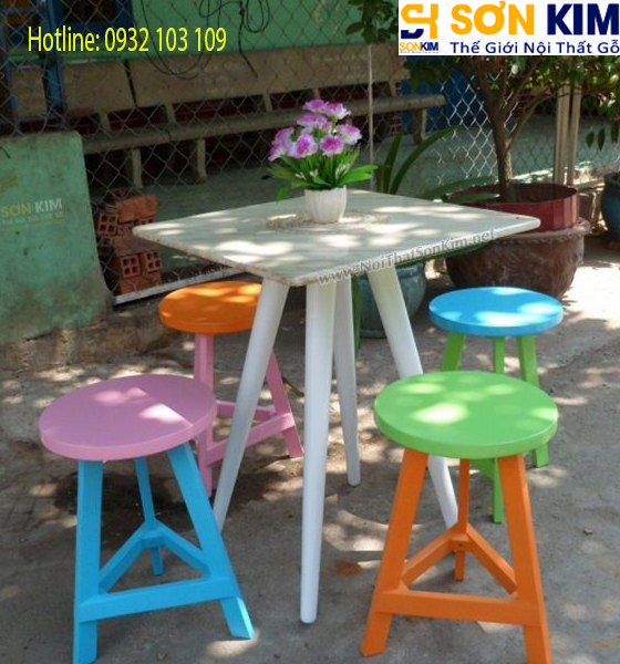 Bàn Ghế Cafe Ngoài Trời Đẹp BGC11
