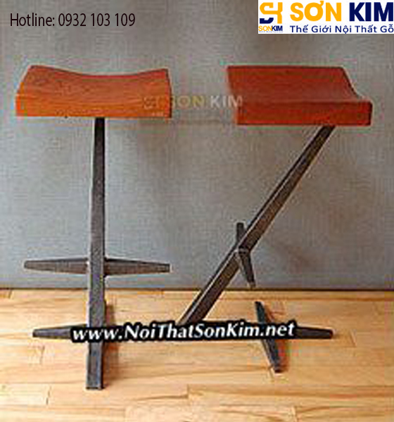 Ghế Cafe Chân Sắt GC25