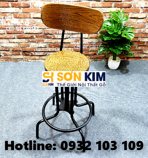 Ghế Cafe Cao Chân Sắt GC73